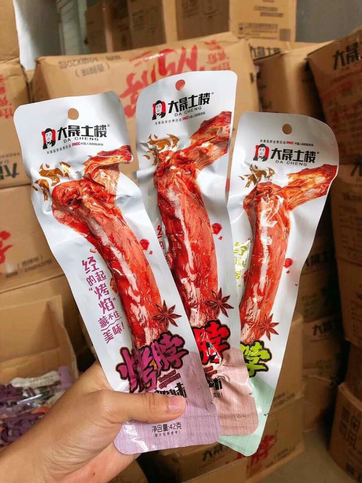 [ SIÊU RẺ] bịch 20 chiếc cổ vịt dacheng 42g