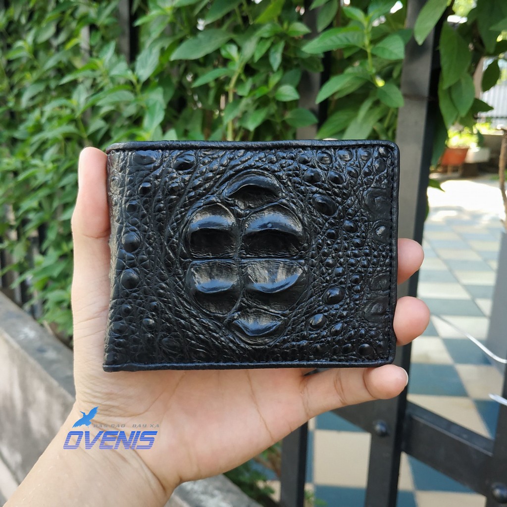 [FREE SHIP] Ví Da Cá Sấu 2 Mặt [GÙ NGUYÊN CON RẤT ĐẸP] V22