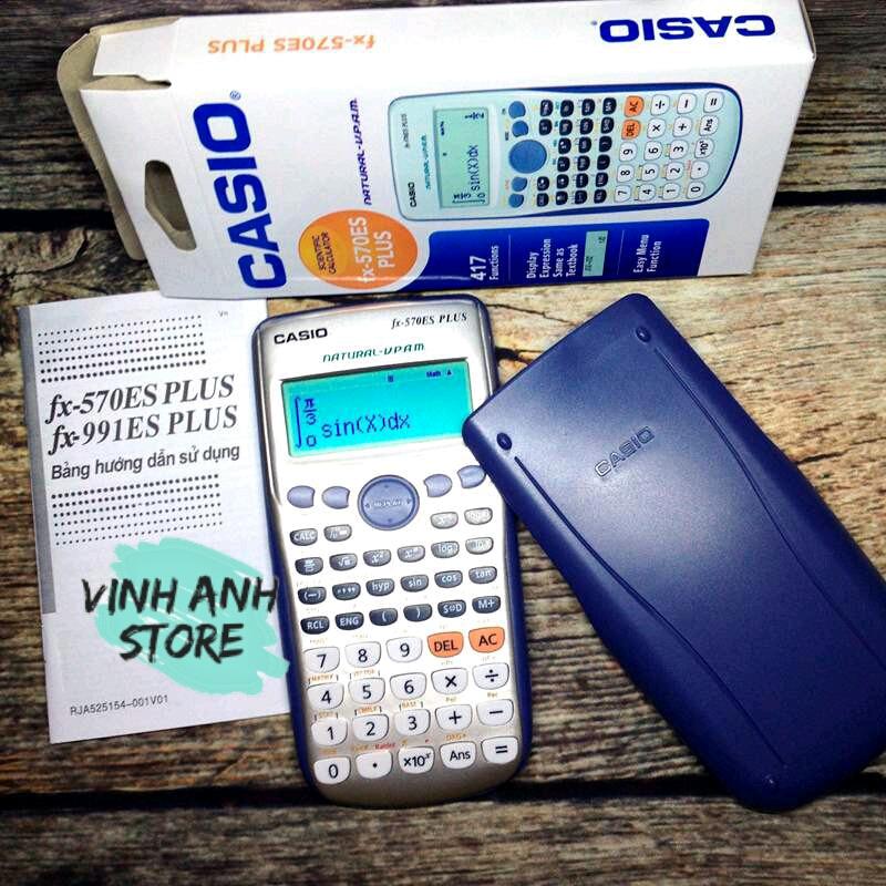 [HCM]Máy tính Casio Fx 570ES Plus Nhập Khẩu Không Tem