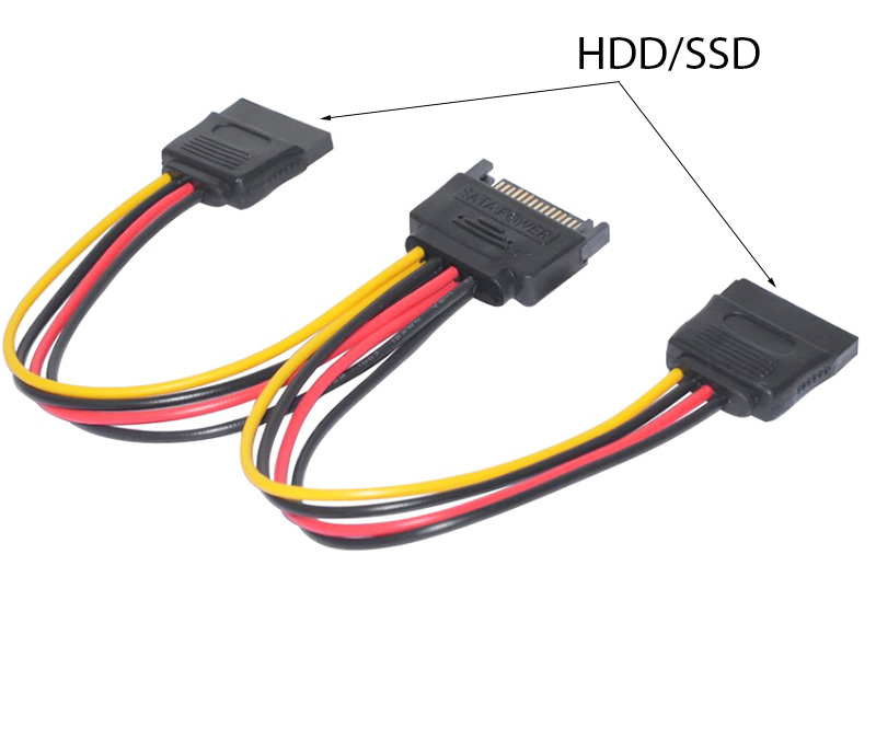 DÂY CHIA NGUỒN SATA 1 RA 2