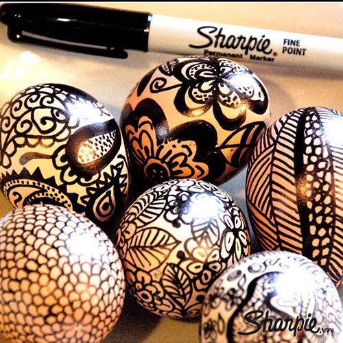 Bút lông dầu Sharpie Fine Point Black - Màu đen