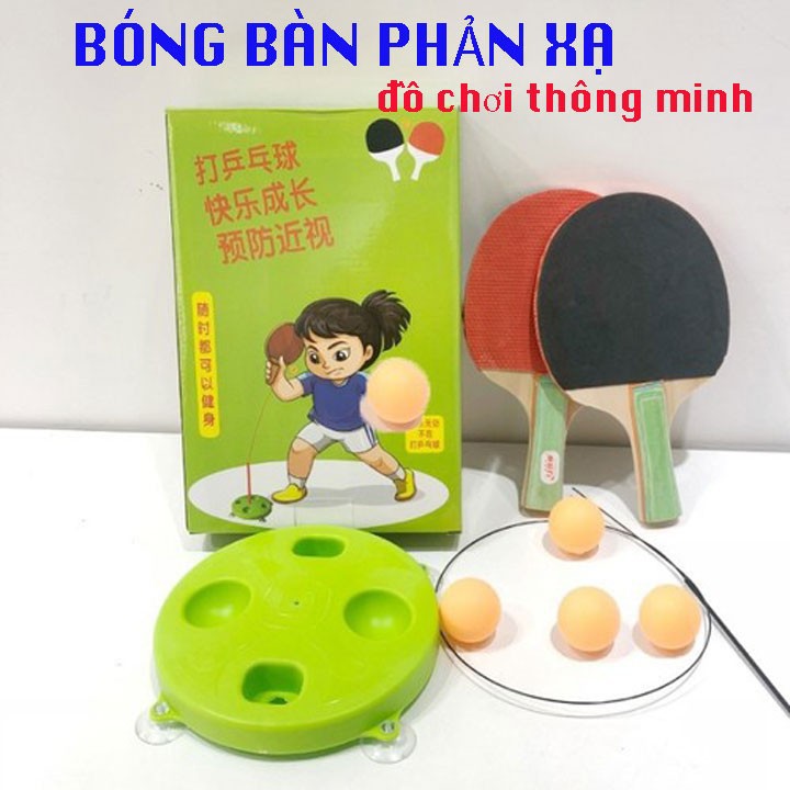 Bóng bàn phản xạ, món đồ chơi kích thích cả gia đình, Đồ chơi bóng bàn phản xạ Trẻ em, Đồ chơi bóng bàn tập phản xạ tốt cho bé, Bộ đồ chơi bóng phản xạ Giá Rẻ 50%