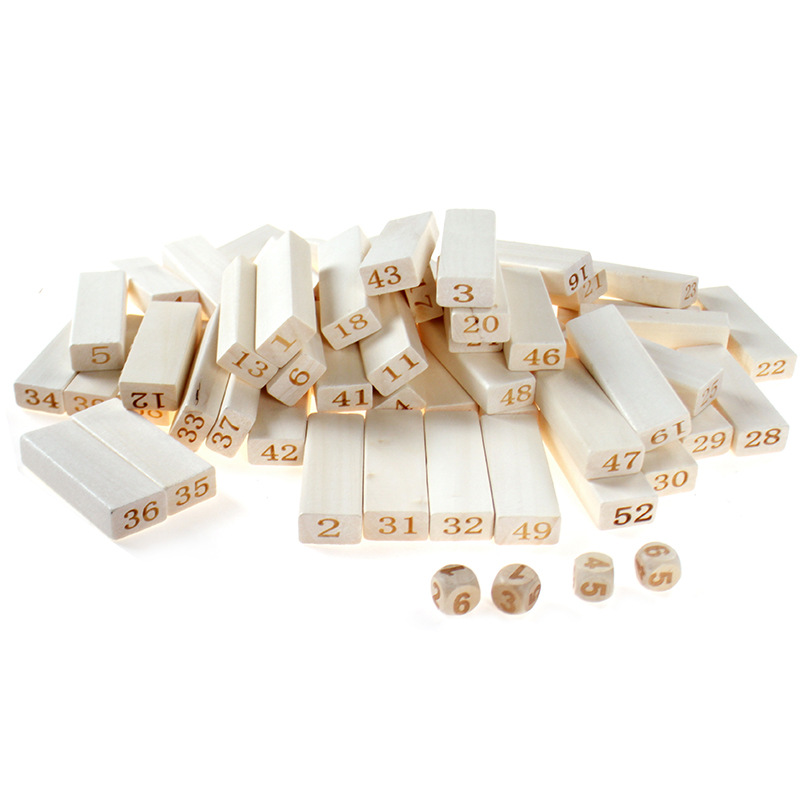 Đồ chơi rút gỗ size lớn 48 miếng loại cao cấp.