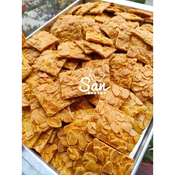 No Bánh Cookies Hạnh Nhân Ngói Giàu Dinh Dưỡng