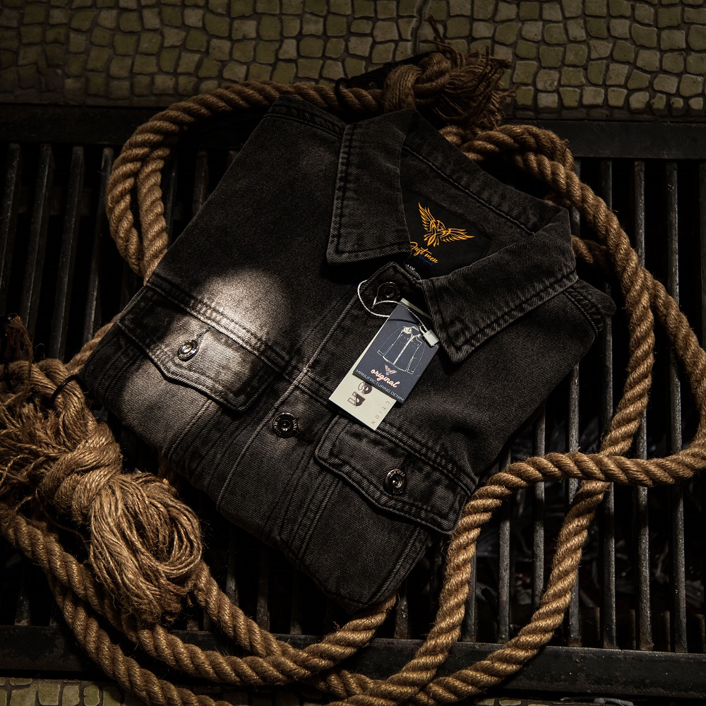 Áo Khoác Jeans Just Men 220127