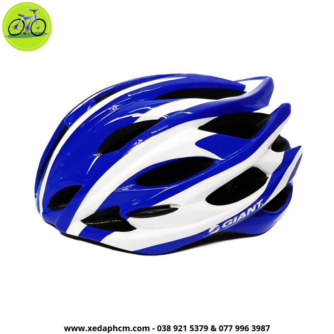 [HCM]Nón bảo hiểm xe đạp thể thao mũ bảo hiểm xe đạp Giant nghiêng