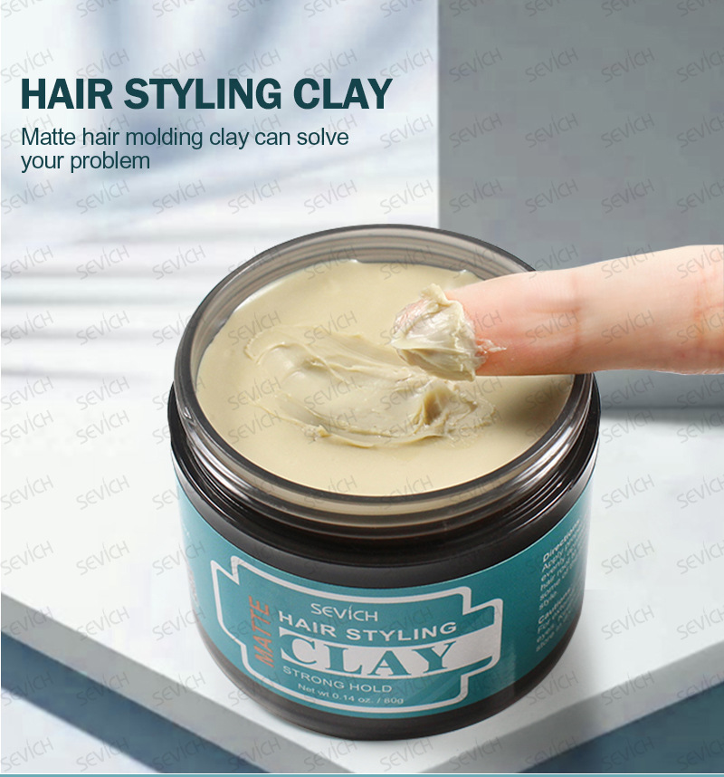 Sáp vuốt tóc nam Sevich CLAY