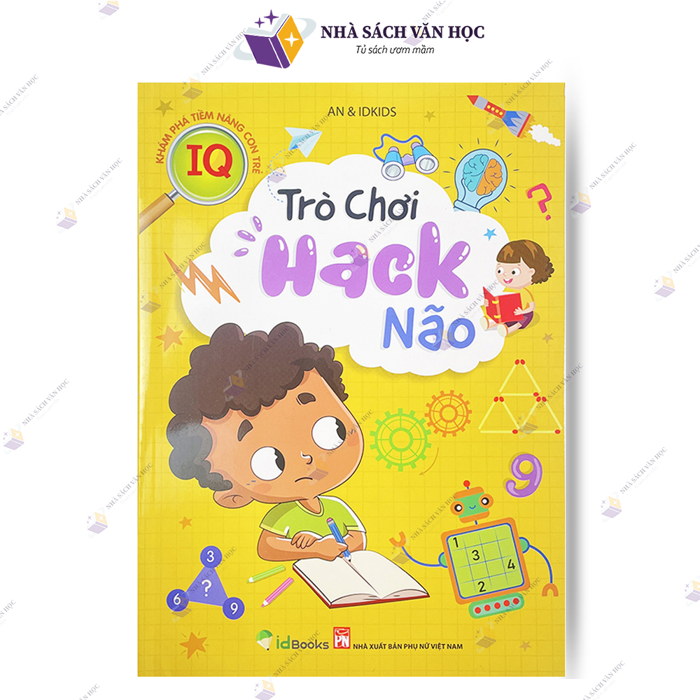 Sách - trò chơi hack não - khám phá tiềm năng con trẻ