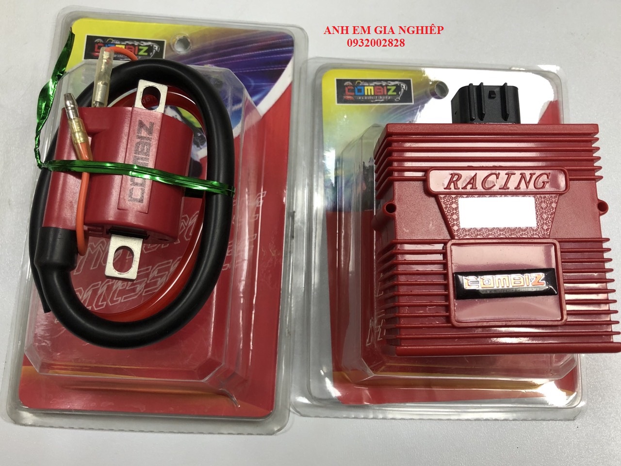 Combo 2 món Combiz IC + Mobin sườn xăng cơ cho Sirius