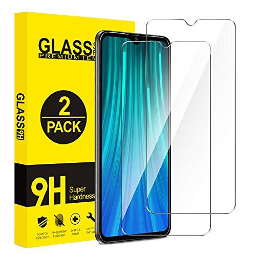 Kính cường lực trong suốt Xiaomi Redmi Note 8 (Kèm miếng lau)