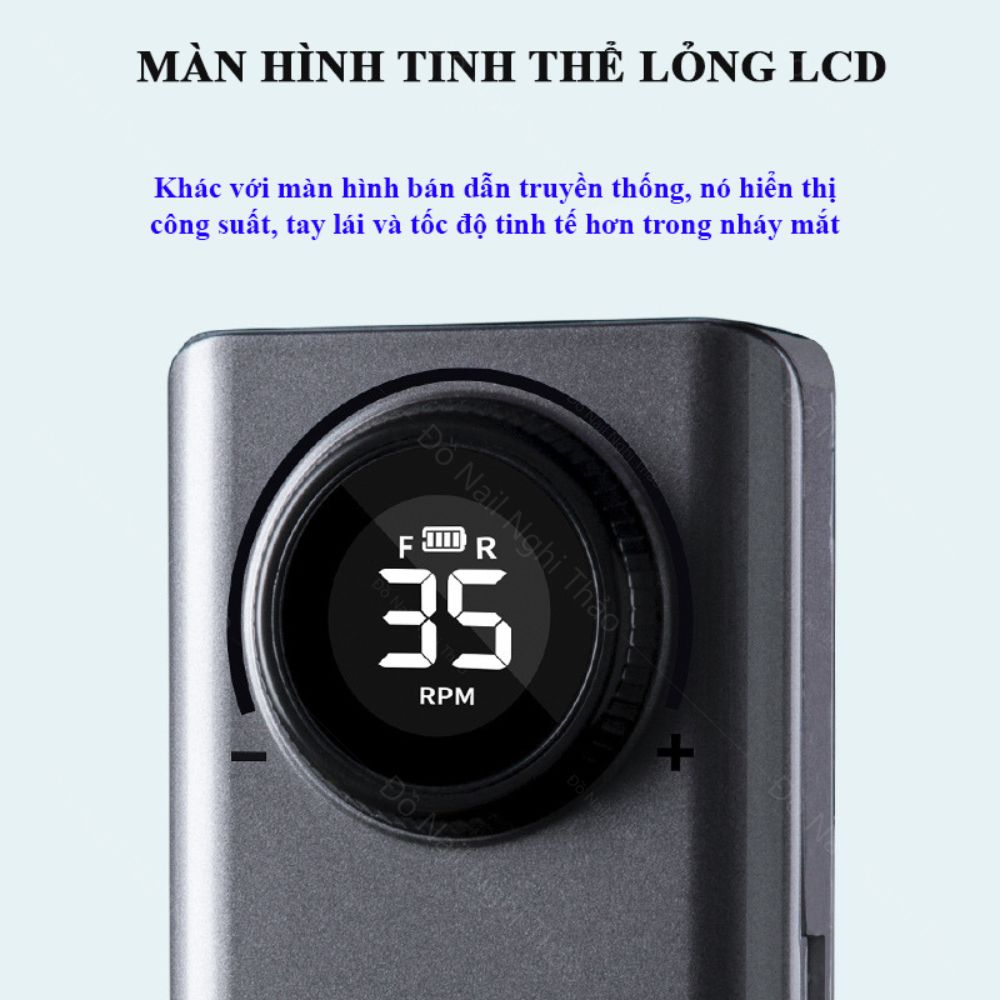 Máy mài móng tích điện cầm tay Jeliva