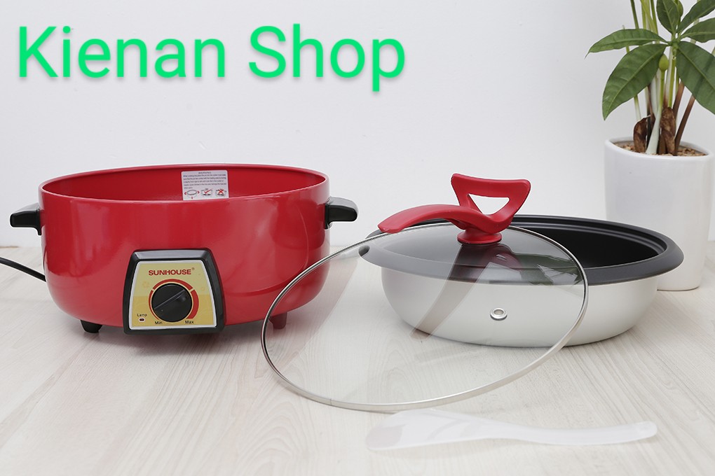 Nồi lẩu điện Sunhouse SHD:4520( quà tặng Nutifood)