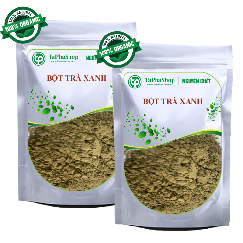 Bột trà xanh nguyên chất 100g