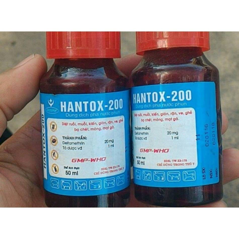 Hantox 200 Diệt muỗi, ruồi, kiến, gián