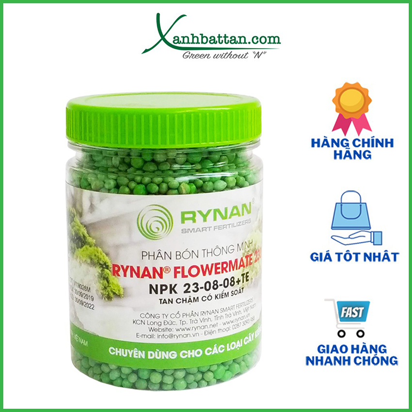 Phân Tan Chậm Cho Lan Rynan Flowermate 230 Dạng Thông Minh