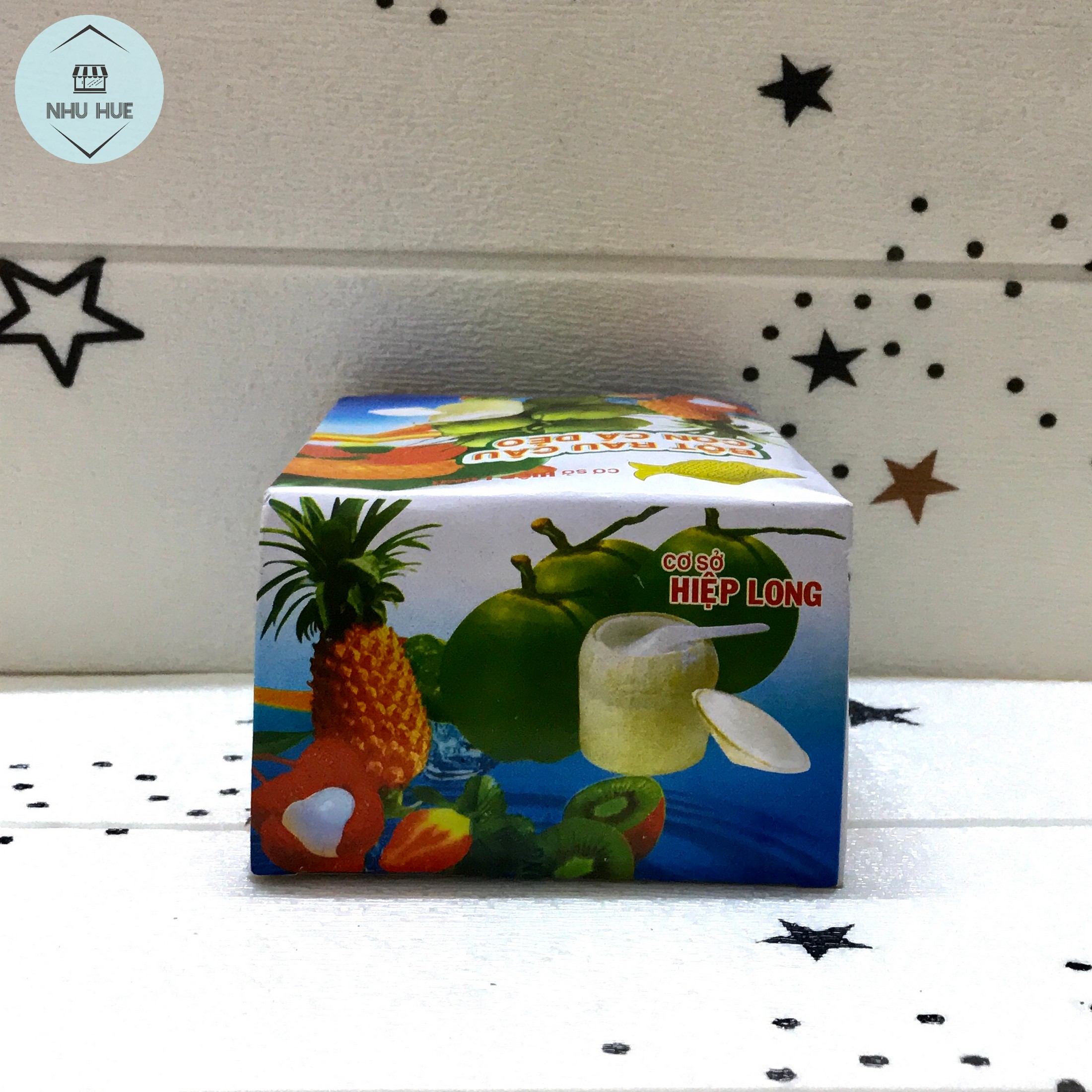 Bột rau câu Con Cá Dẻo (hộp 12 gói x 10g)