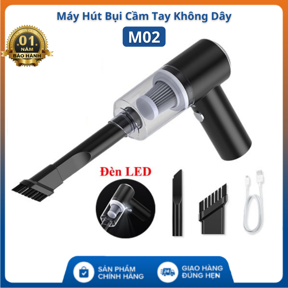 Máy hút bụi cầm tay Aikesi M02 Máy hút bụi giường nệm ô tô Công suất 120W
