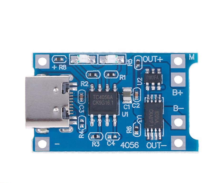 Mạch Sạc Pin TP4056 Cổng TYPE-C USB Có bảo vệ