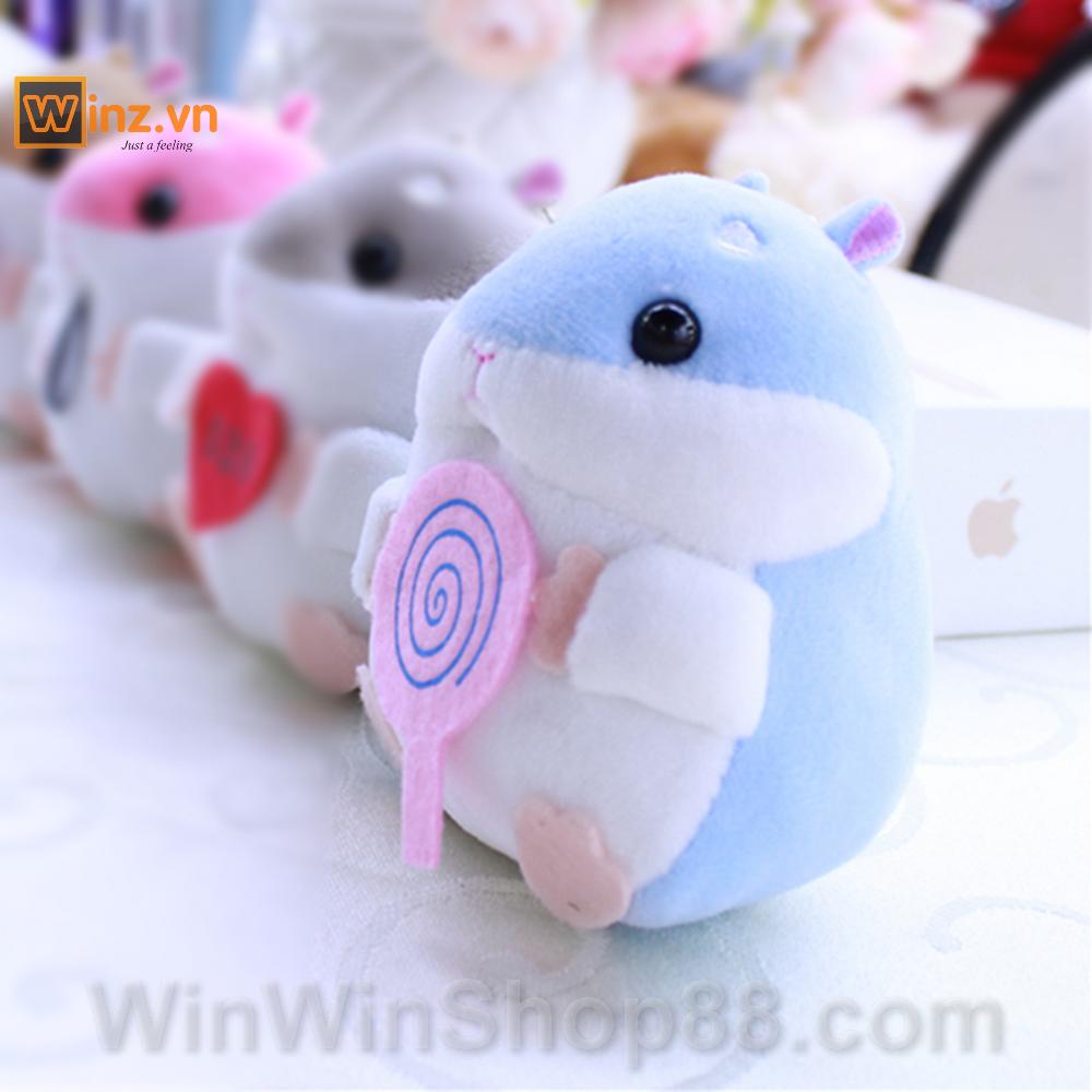 [FREESHIP MAX 15K][HCM]Combo 2 Móc khóa gấu bông Hamster V.2