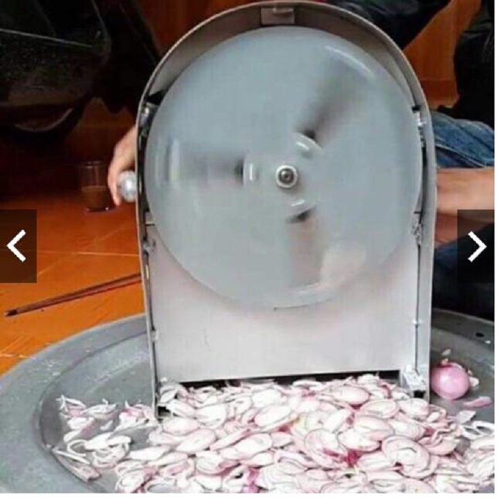 MÁY THÁI HÀNH TỎI QUAY TAY