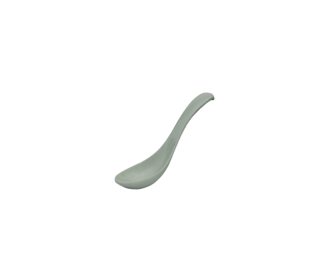 Muỗng Nhựa Melamine Vân Đá Cát Xanh