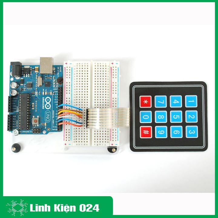 Bàn phím ma trận mềm 3x4 keypad