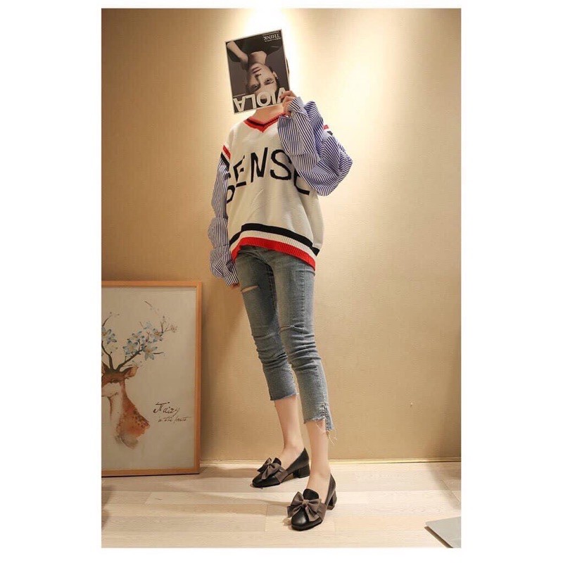 Guốc Cao Gót Nơ Hot trend
