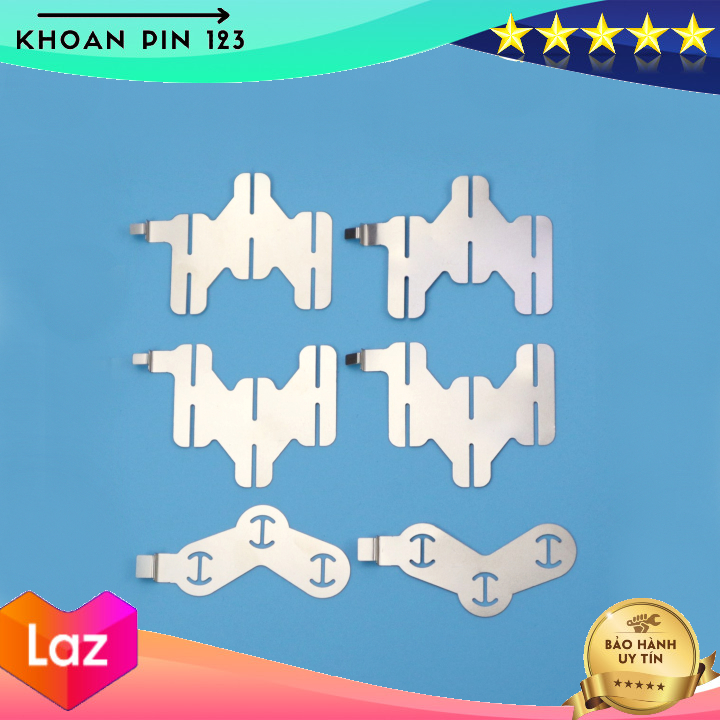 Combo 6 kẽm hàn cell pin 18650 cho pin Boss 15 cell