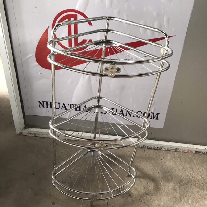 Kệ góc để đồ inox 201 hàng đẹp