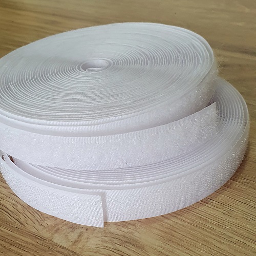 Băng Dán Xé Bản 2cm Màu Trắng Bán Theo Chiều Dài 1 Mét Dùng Trong May Mặc - Handmade - Thủ Công