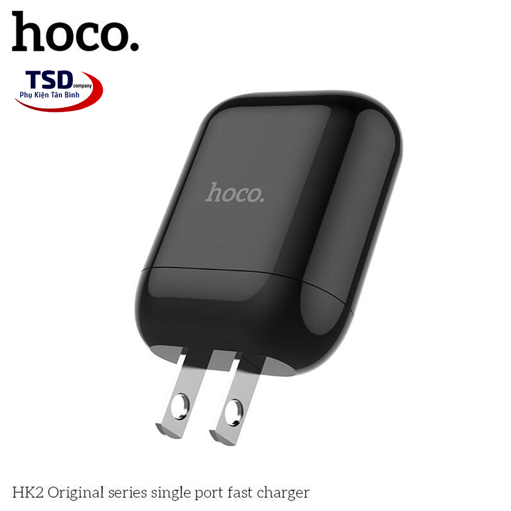 Genuine Hoco HK2 charger supports 3.4A standard flat charging pins