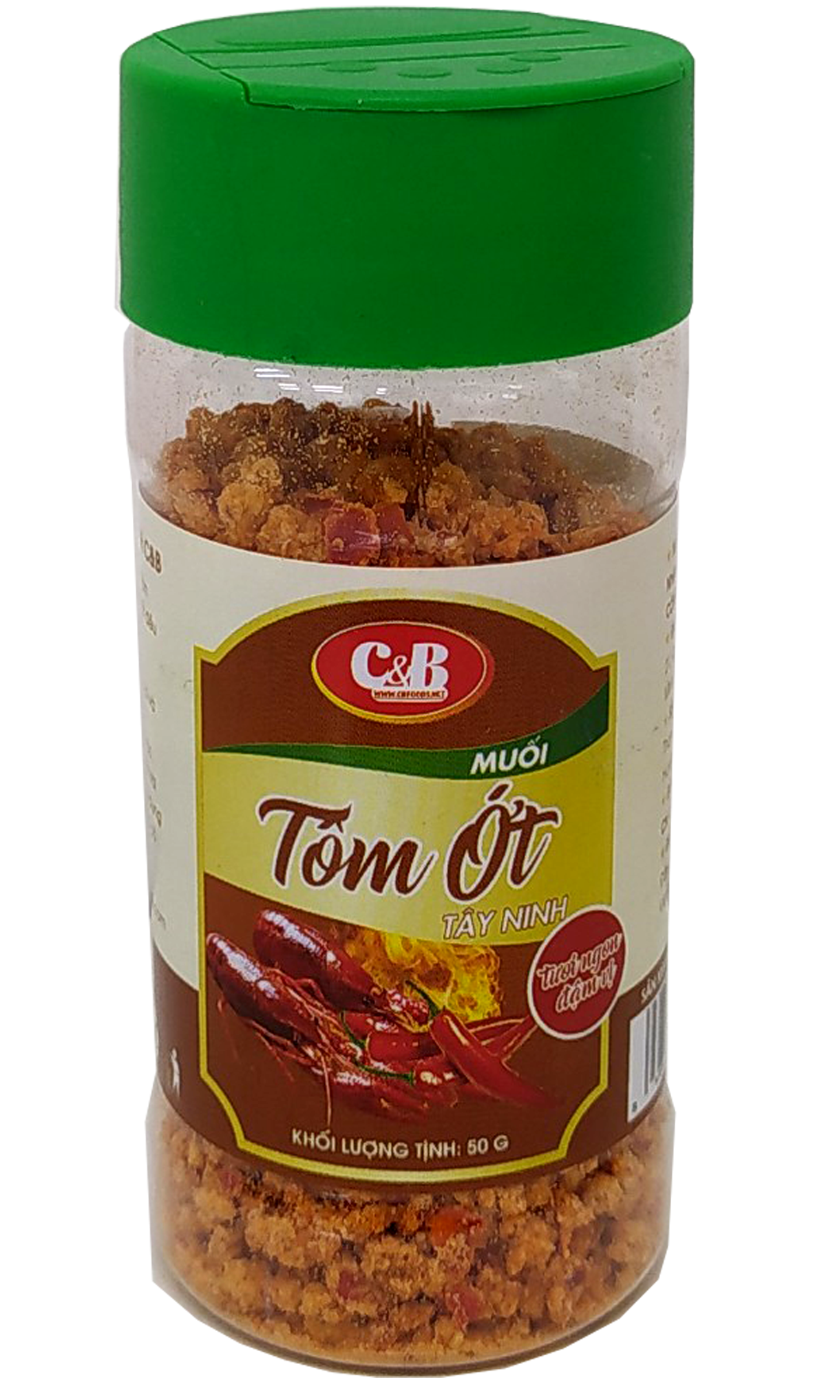 MUỐI TÔM ỚT TÂY NINH C&B 50G