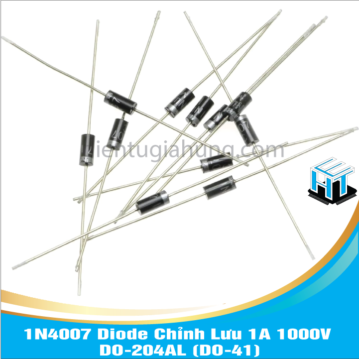 Combo 20 con 1n4007 diode chỉnh lưu 1a 1000v do-204al