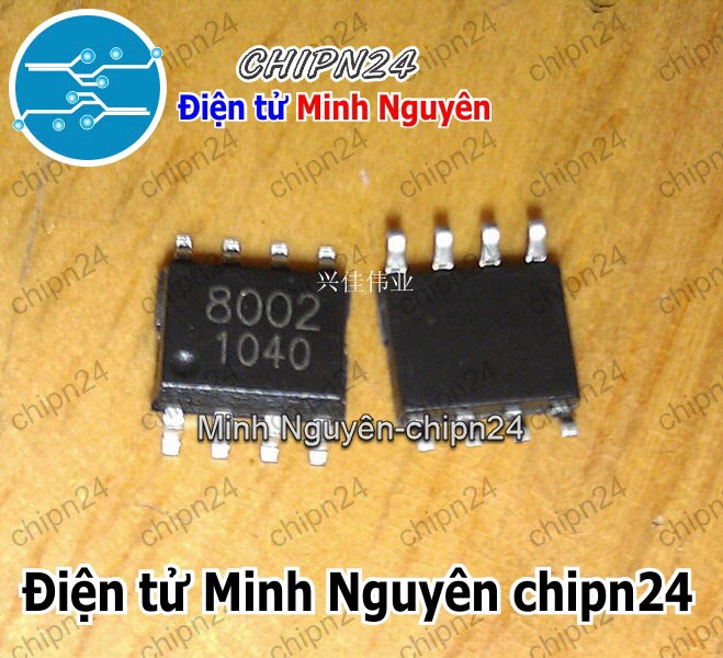 [4 con] (SOP) IC Dán MD8002 SOP-8 (SMD) (MD8002A 8002 8002A 3W) - HH001259