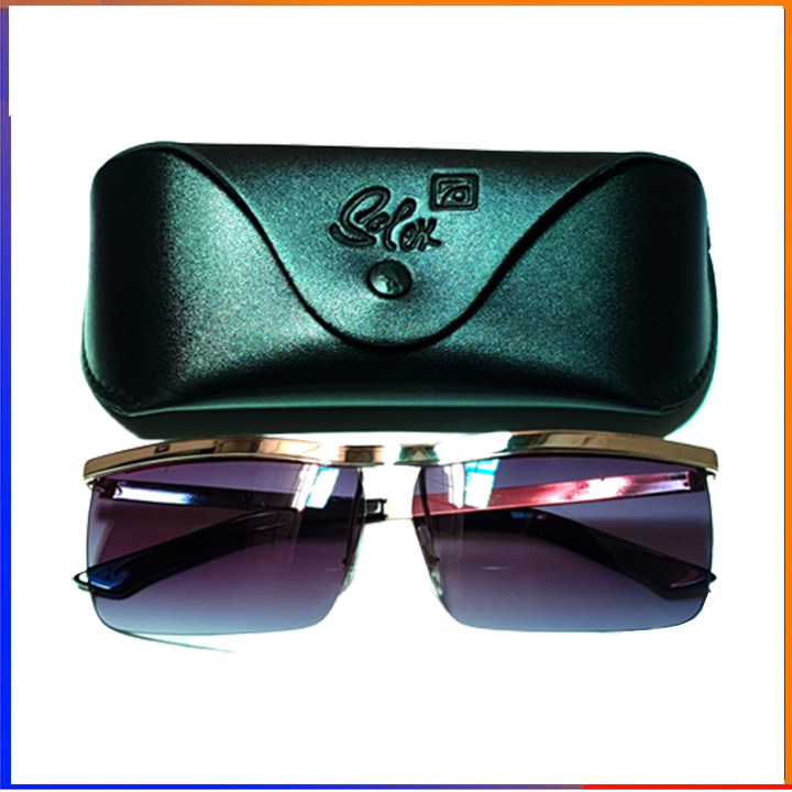 Kính Râm Nam SOLEX AMOR Thời Trang tặng kèm ví da khăn lau cao cấp