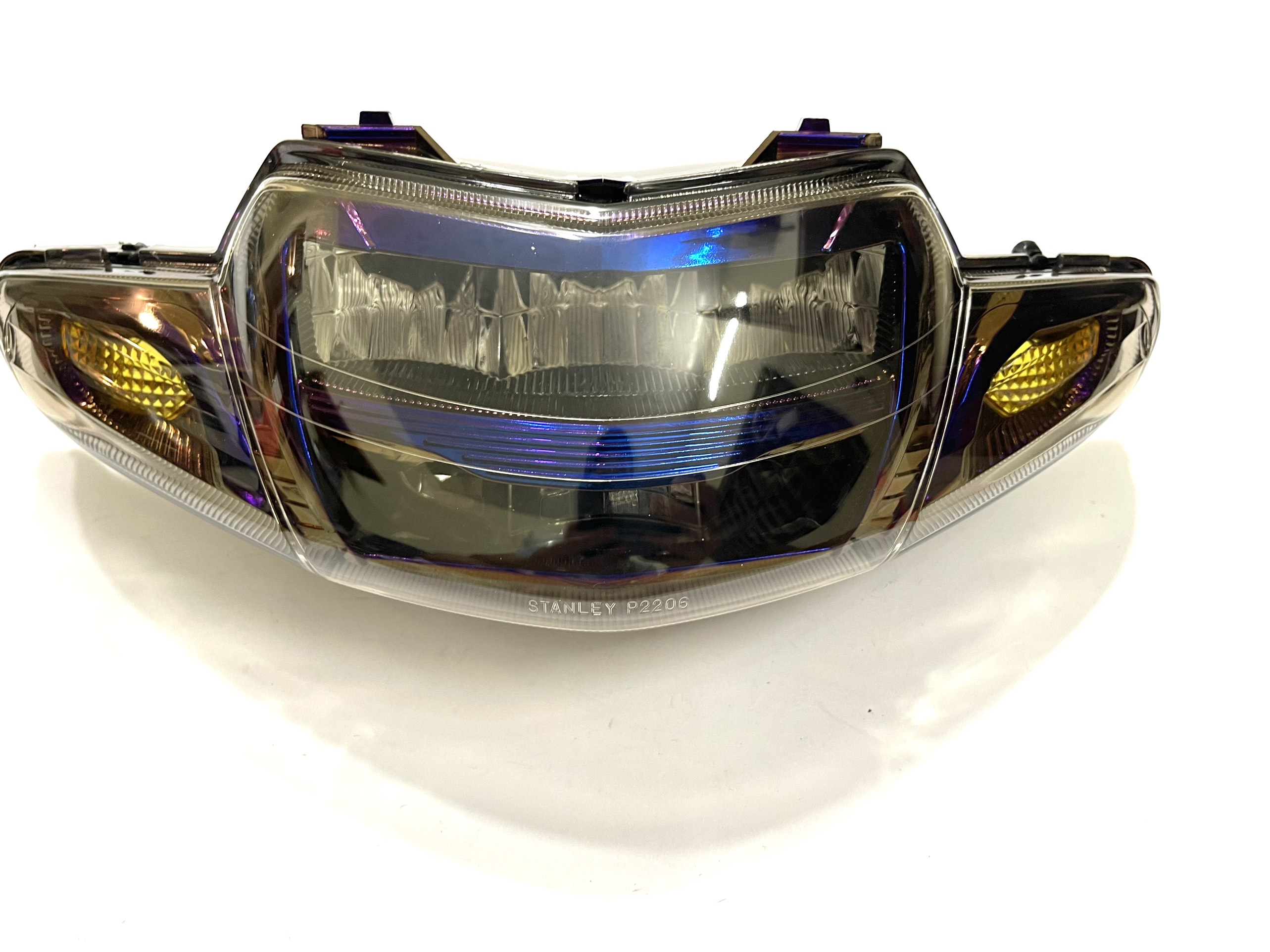 Choá đầu đèn pha led  2 tầng xe Wave nhỏ zx alpha