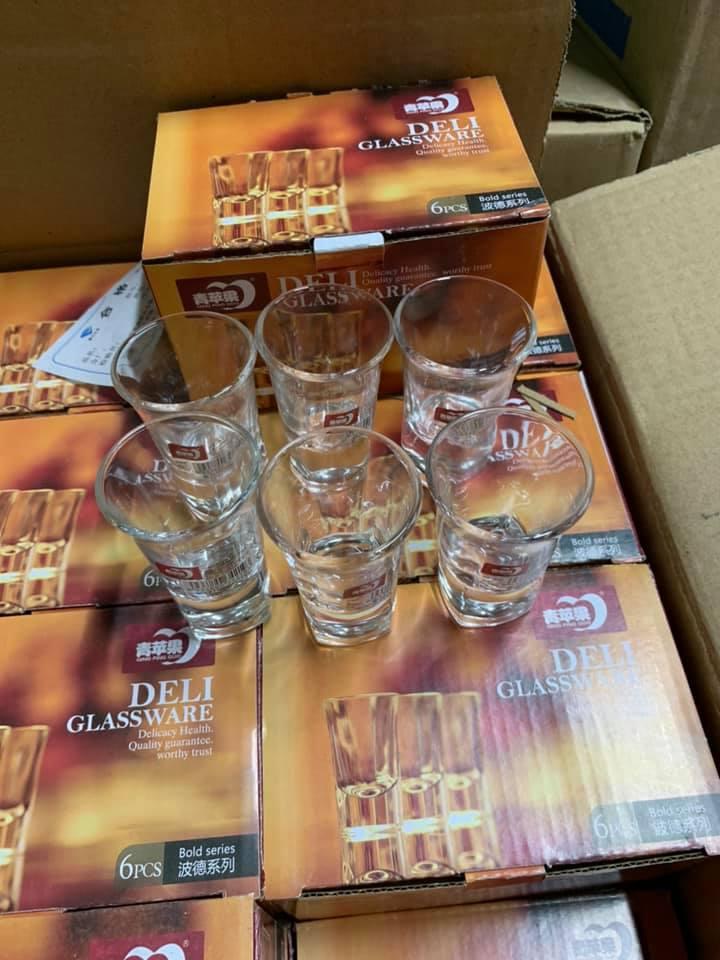 BỘ 6 LY UỐNG RƯỢU DELI GLASS