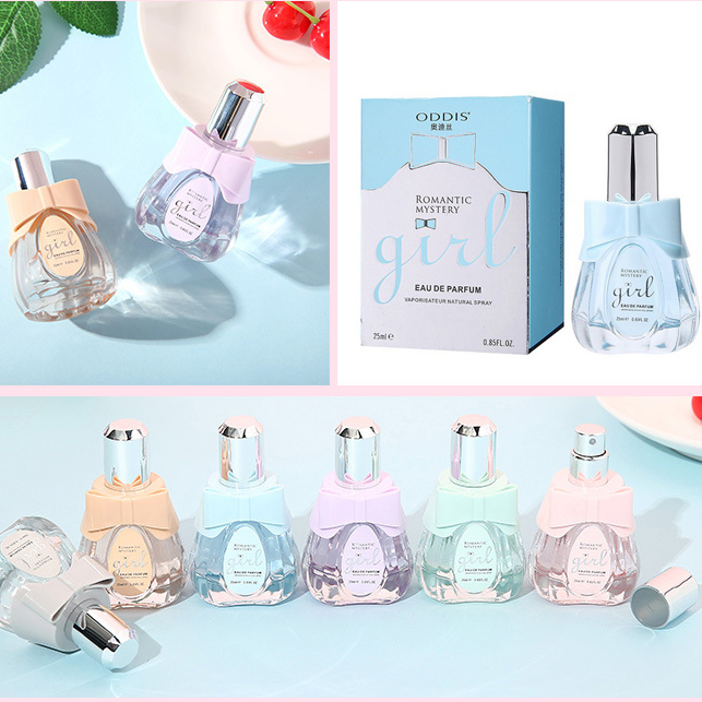 JULY20 - Nước hoa nữ mini thơm lâu dịu nhẹ ODDIS kéo dài hương thơm quyến rũ, thanh lịch mang lại cảm giác lãng mạn, mùi ngọt, dạng xịt, mùi hương nhẹ nhàng, nước hoa nữ cao cấp chính hãng giá rẻ nội địa Trung 25ml JU-MP015