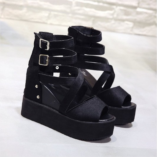 [HCM]Giày sandal nữ đế xuồng S040