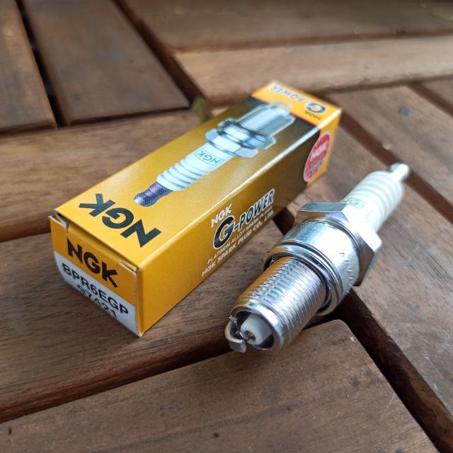 Bugi dành cho các dòng xe 2 thì ngk g-power - bpr6egp platinum bạch kim ren 14mm chân dài