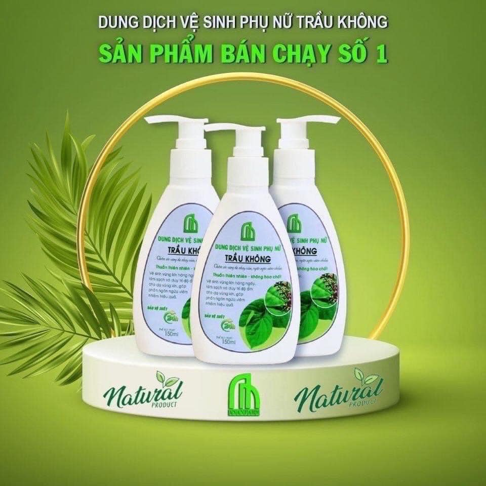 Dung Dịch Vệ Sinh Phụ Nữ Trầu Không