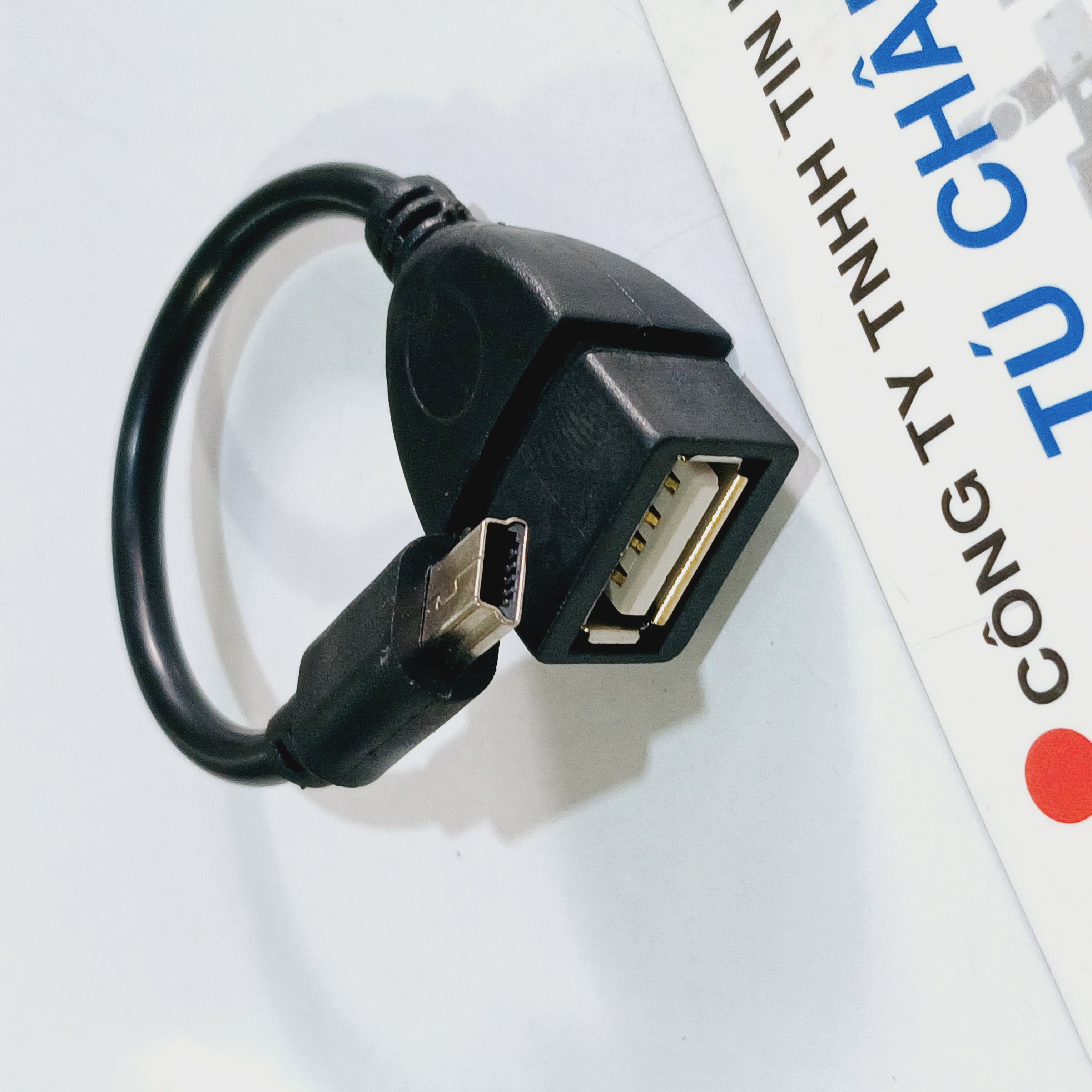 Mini USB Otg Cable (Mp3 Trapezoidal Shape)