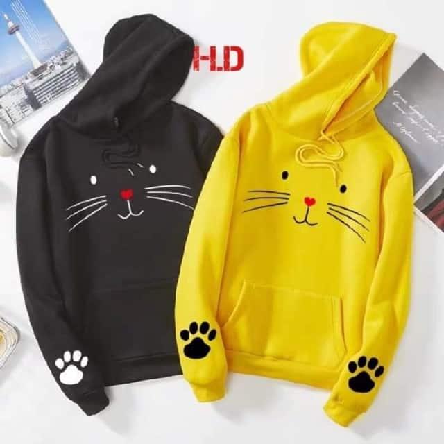 Áo Hoodie Ria Mèo Cute