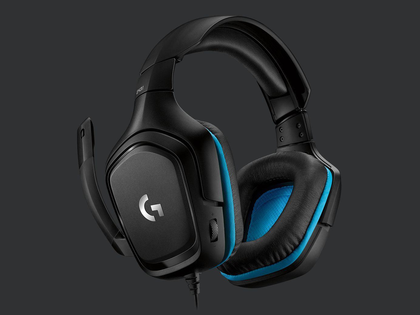 Tai nghe game thủ Logitech G431 âm thanh vòm 7.1 (G431 7.1 SURROUND SOUND GAMING HEADSET)