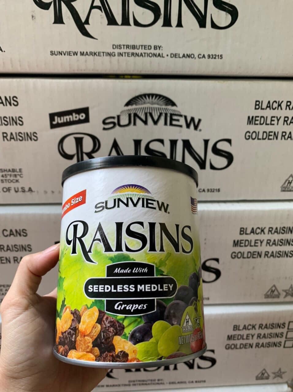 Nho khô Raisins Mỹ 425gram