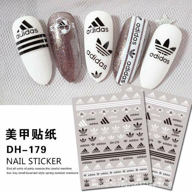 Sticker dán móng tay Thương hiệu nổi tiếng