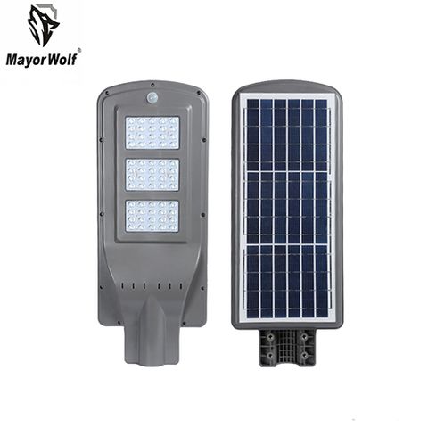Đèn năng lượng mặt trời 60W liền thể