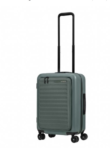 Samsonite STACK'D EASY ACCESS suitcase, Cabin size, travel and business suitcase, suitable for long trips, 4 360 rotating wheels, with safety lock, imported from Germany, 12 month warranty, genuine product