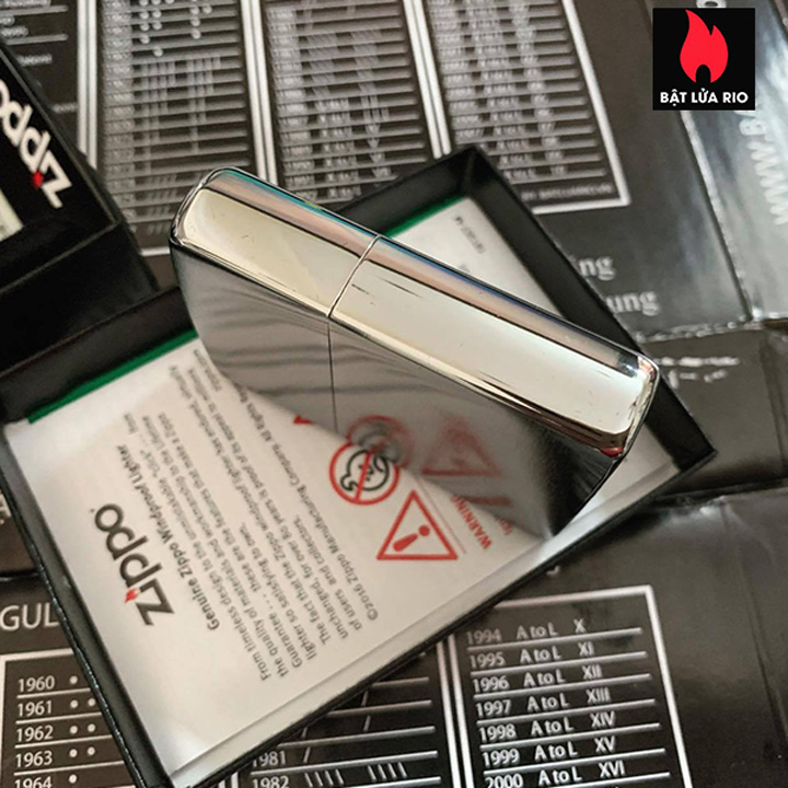 ZIPPO 200 - ZIPPO BRUSHED CHROME
