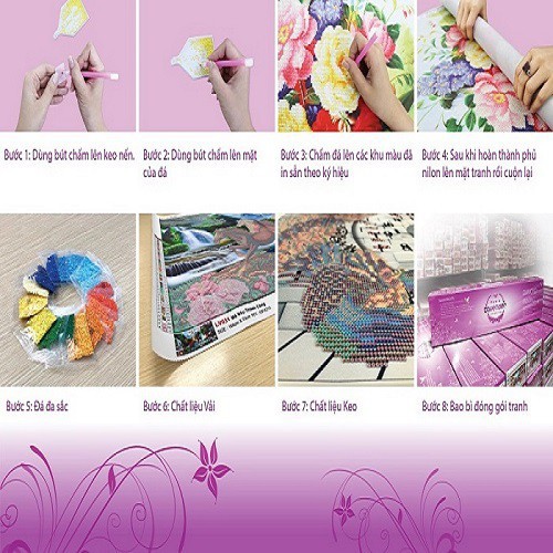 Tranh đính đá vợ chồng VS062